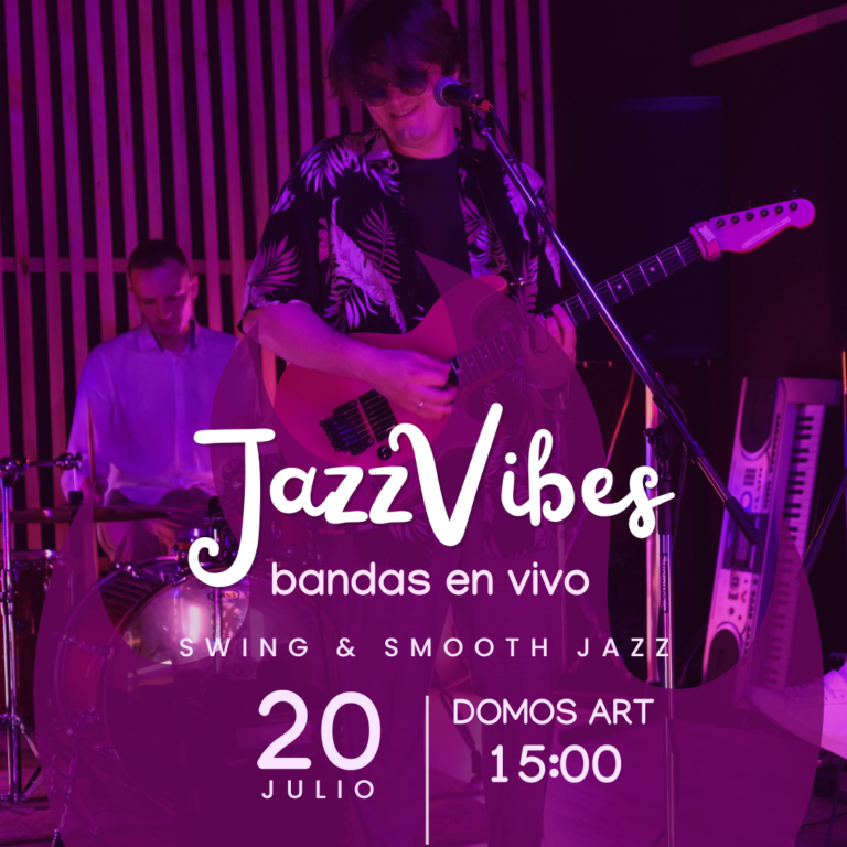 portada para evento JazzVibes de ticketefectivo