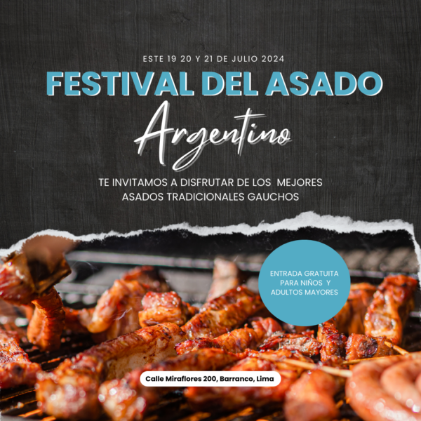 Portada evento de comidas y buffets Festival de Asado Argentino en ticketefectivo.com