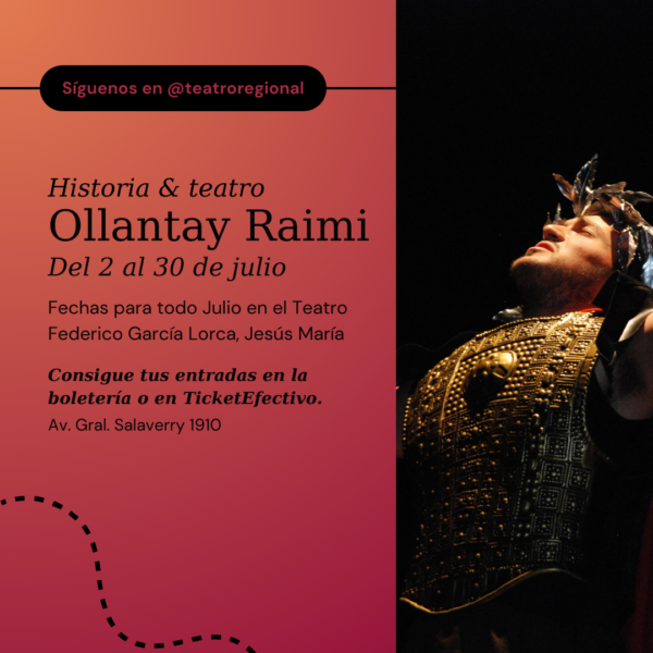 Imagen para obra de teatro Ollantay Raimi en ticketefectivo