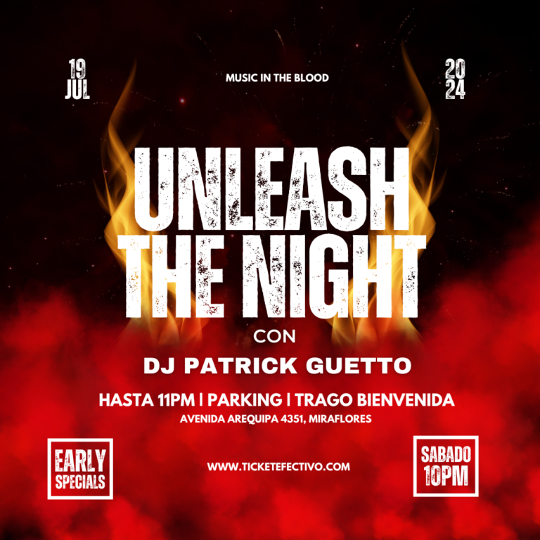 Imagen para unleash the night concierto de ticketefectivo